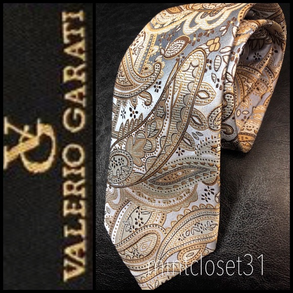 valerio garati silk tie